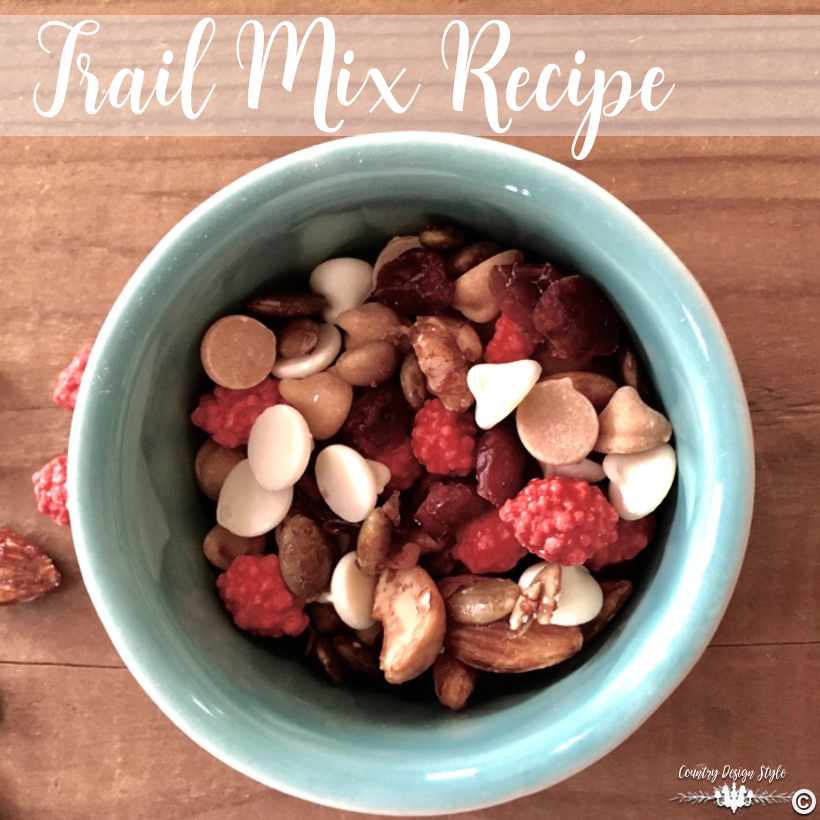Trail Mix Recipe sq | Country Design Style | countrydesignstyle.com