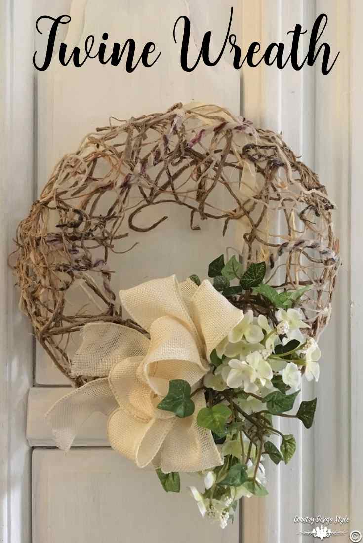 Making-a-mesh-wreath-of-twine-pin1 | Country Design Style | countrydesignstyle.com