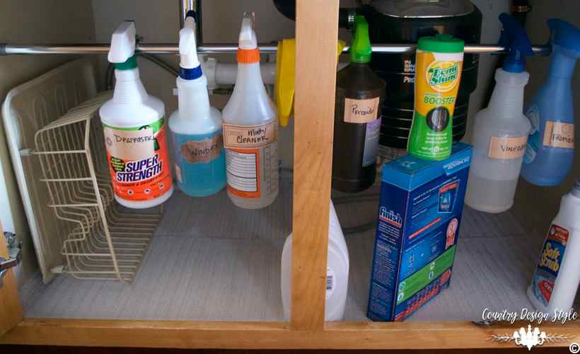 Under-Kitchen-Sink-Organization-after | Country Design Style | countrydesignstyle.com