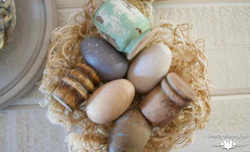 Easter-egg-ideas-spindle-eggs | Country Design Style | countrydesignstyle.com