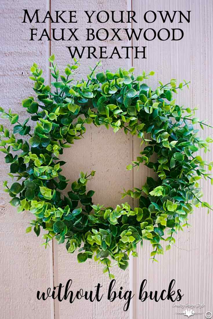 Make-your-own-wreath-without-big-bucks | Country Design Style | countrydesignstyle.com