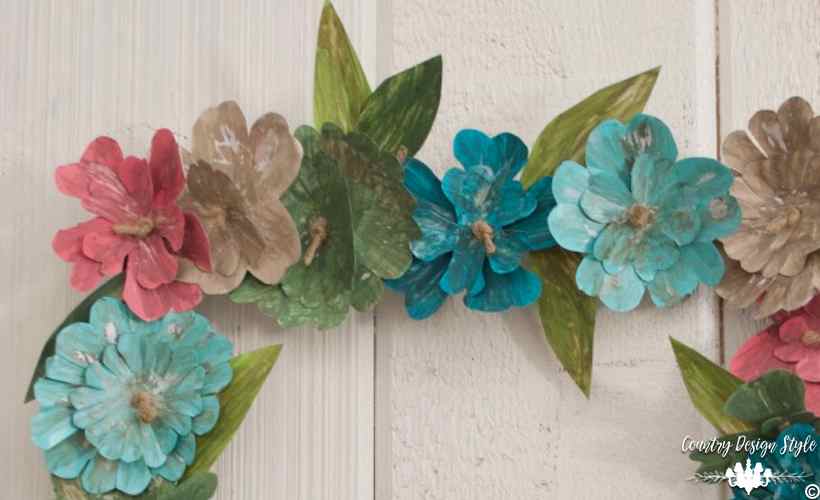 How to make an insane metal flower wreath this weekend