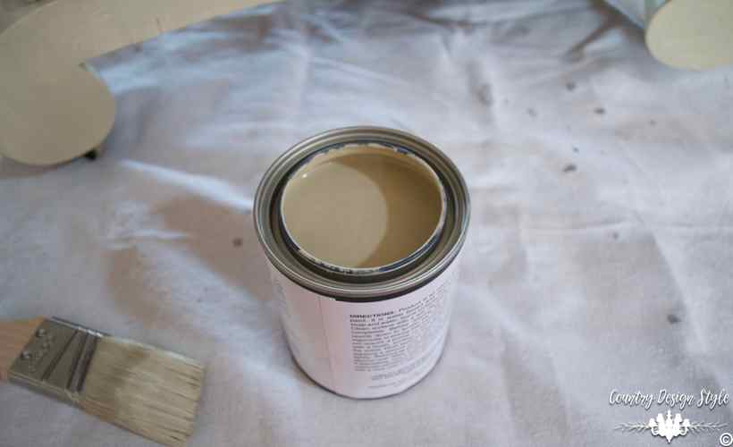 Mud-Paint-amount-used-for-table | Country Design Style | countrydesignstyle.com