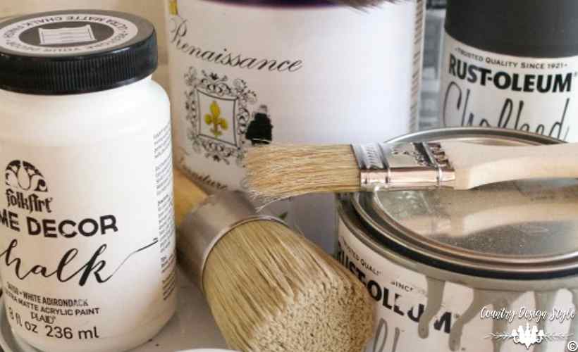 How to use Chalk Based Paints without Stressing Out!