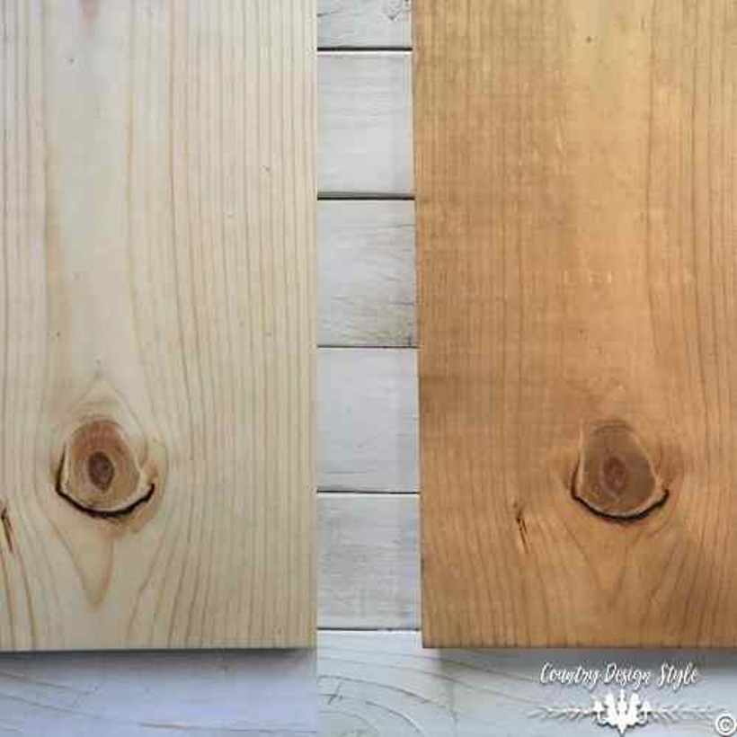 How to age wood instantly Country Design Style