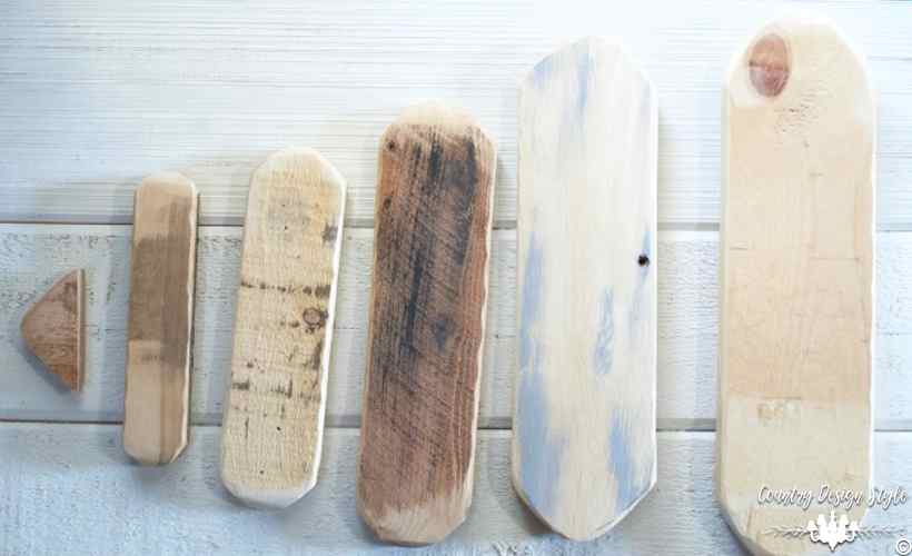 Sanded scrap wood for sailboat | Country Design Style | countrydesignstyle.com