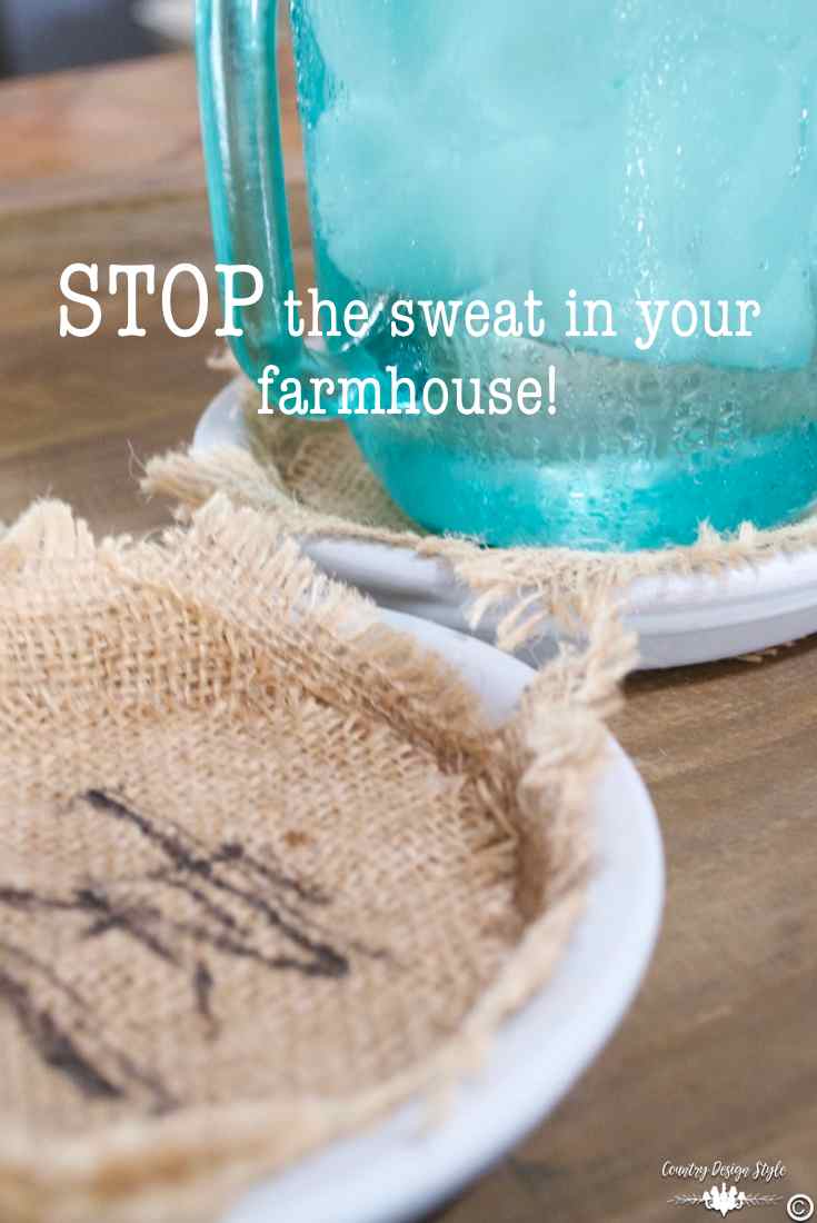 Farmhouse style coasters pin2 | Country Design Style | countrydesignstyle.com