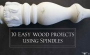 10 easy wood projects using wood spindles | Country Design Style | countrydesignstyle.com