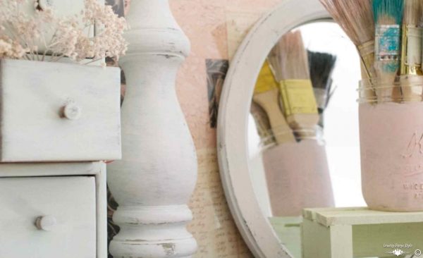 Getting carried away with chalk powders for paint - Country Design Style