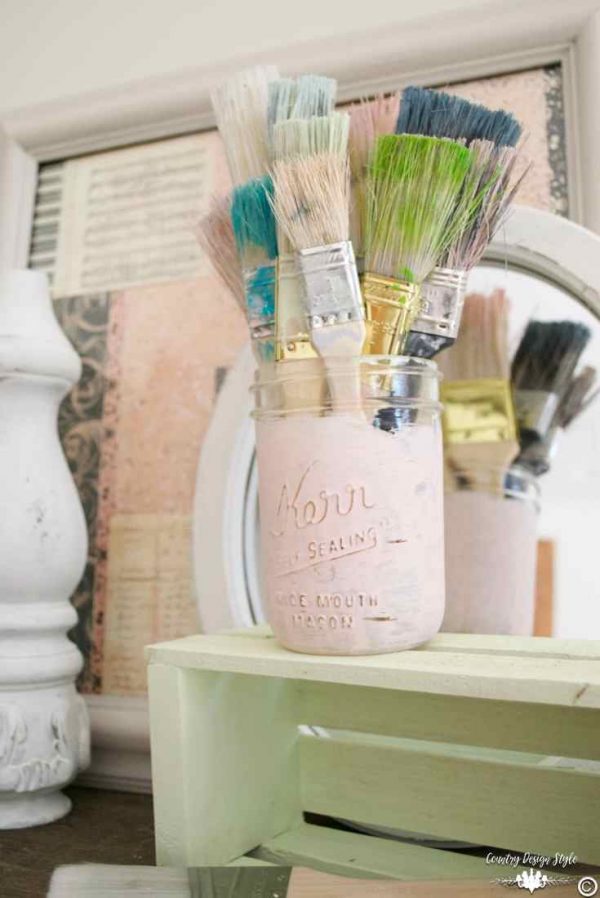 Getting carried away with chalk powders for paint - Country Design Style