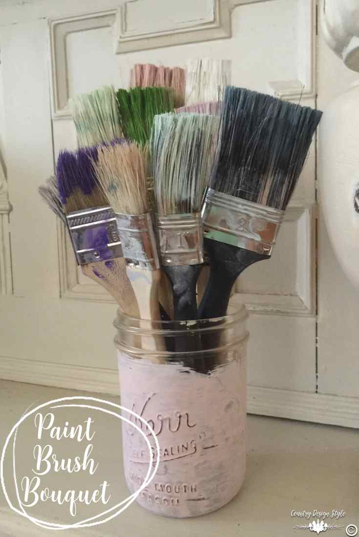 Cheap Paint Brushes Bouquet Pin 1 | Country Design Style | countrydesignstyle.com