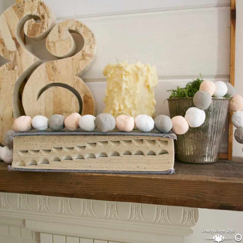 Beaded garland sq | Country Design Style | countrydesignstyle.com