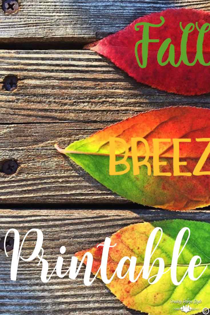Fall Breeze Printable pn | Country Design Style | countrydesignstyle.com