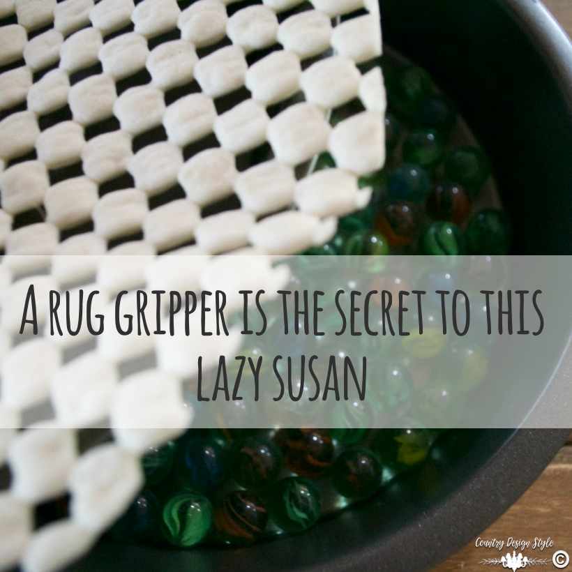 DIY Lazy susan sq | Country Design Style | countrydesignstyle.com