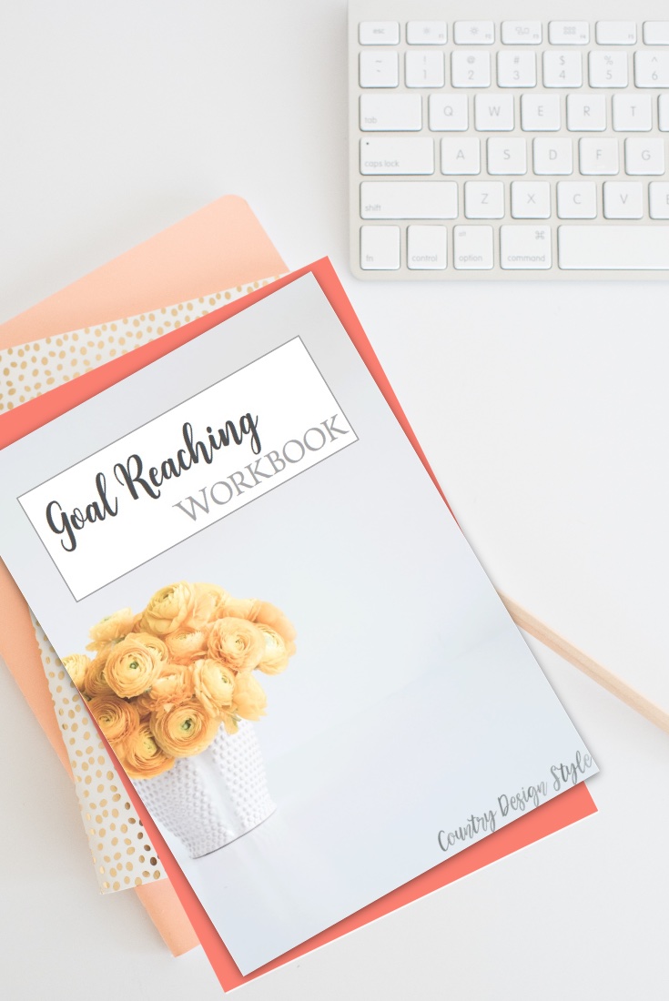 Goal Planner and Reaching Workbook pn | Country Design Style | countrydesignstyle.com