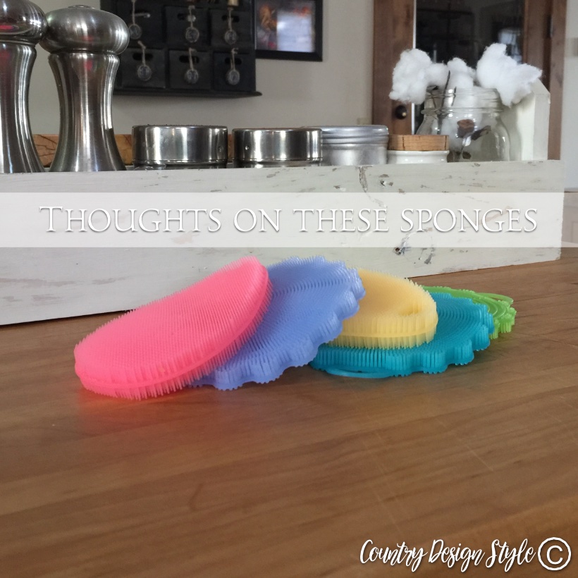 Silicone sponge thoughts | Country Design Style | countrydesignstyle.com