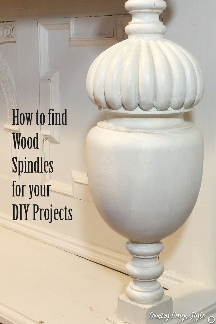How to find wood spindles in furniture