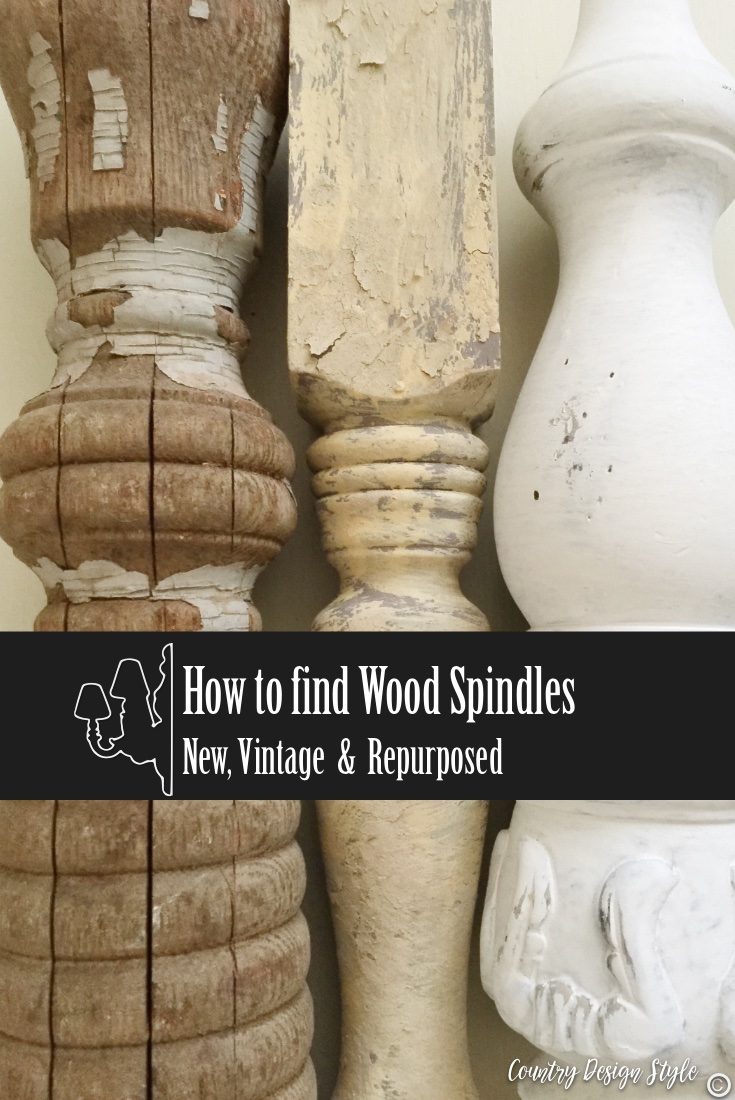 Finding wood spindles in stores