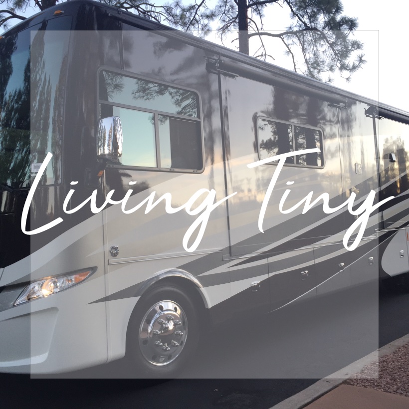 Tiny living in 321 square foot RV
