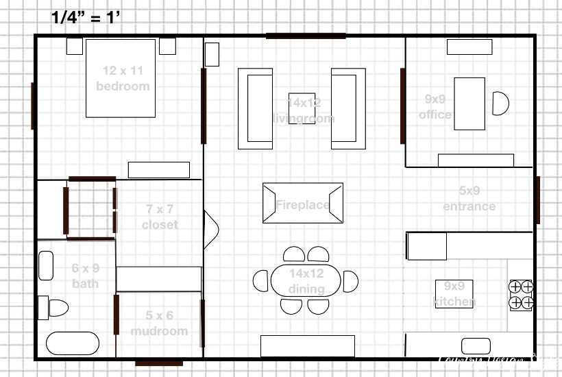My small house plans I dream.