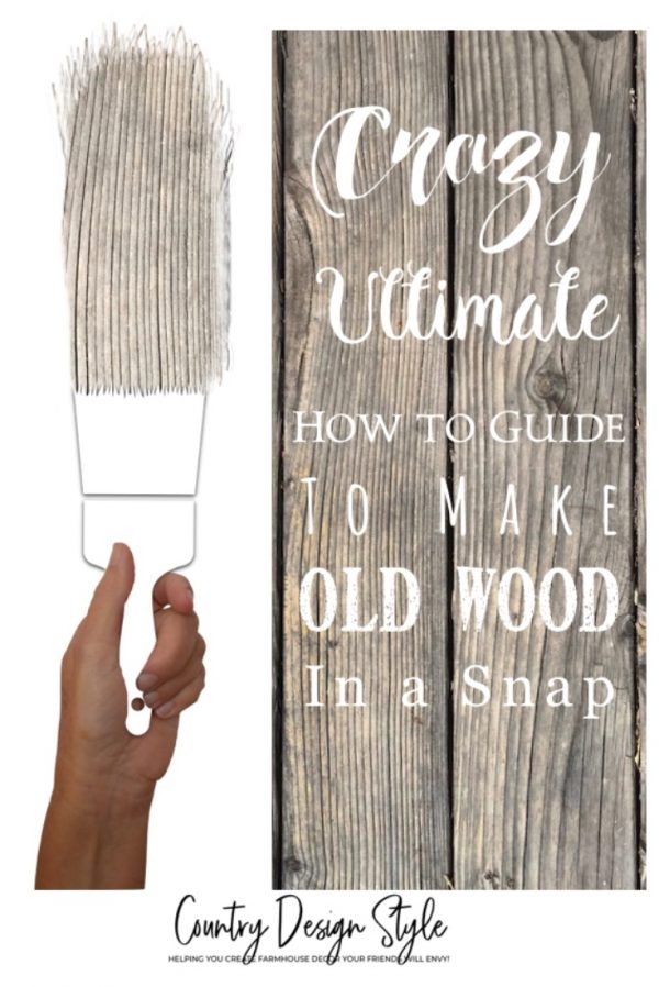 Crazy Ultimate How to Guide to make old wood in a snap Cover Pin