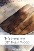 Top 5 projects using DIY barn wood