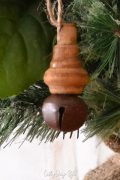 Spindle and bells DIY ornaments