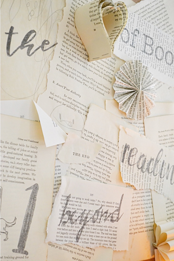 Book Page Art Country Design Style