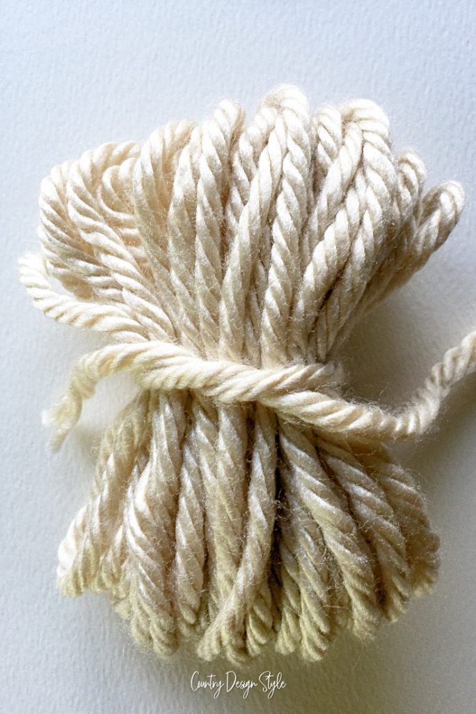 lose yarn knot