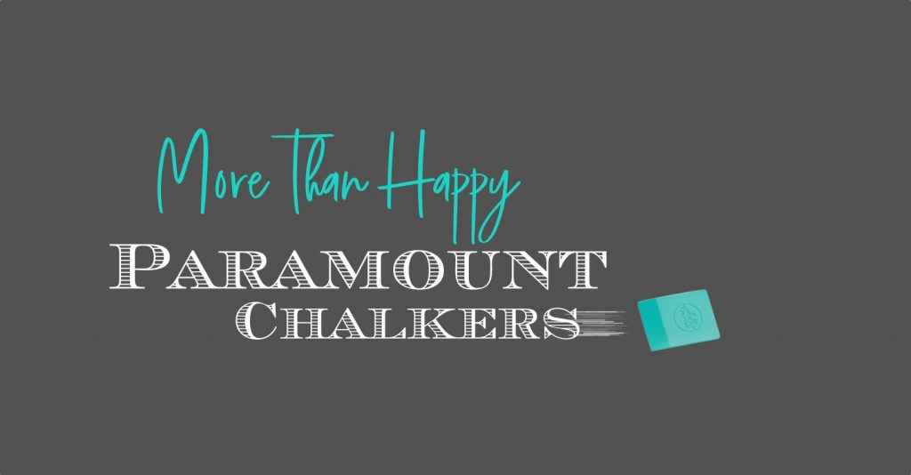 More than happy Paramount Chalk Couture Designers