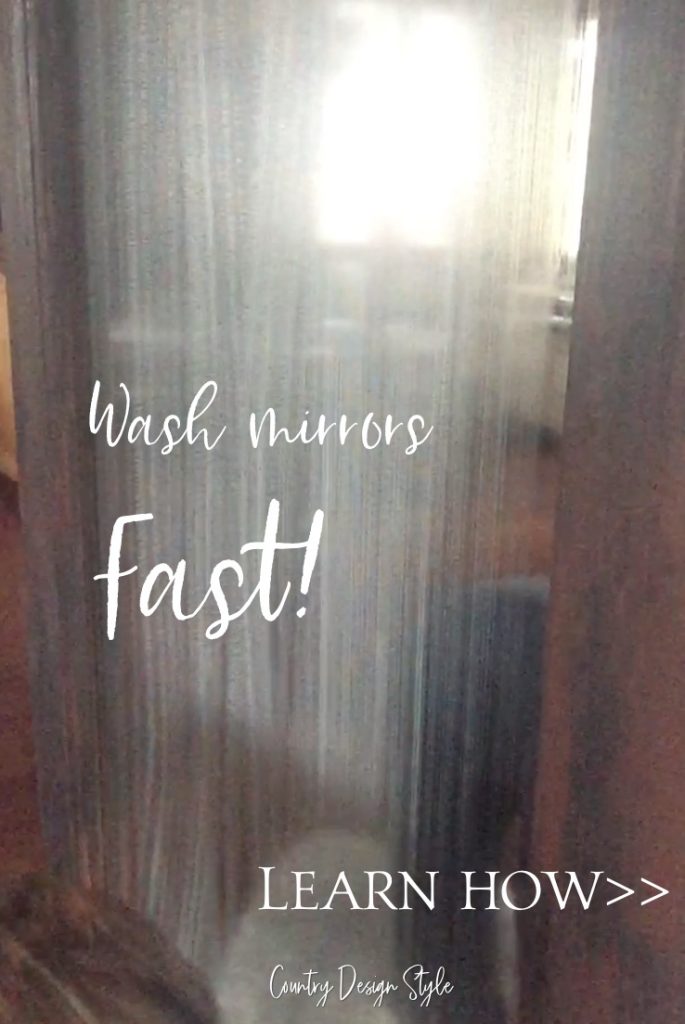 learn how to clean mirrors fast