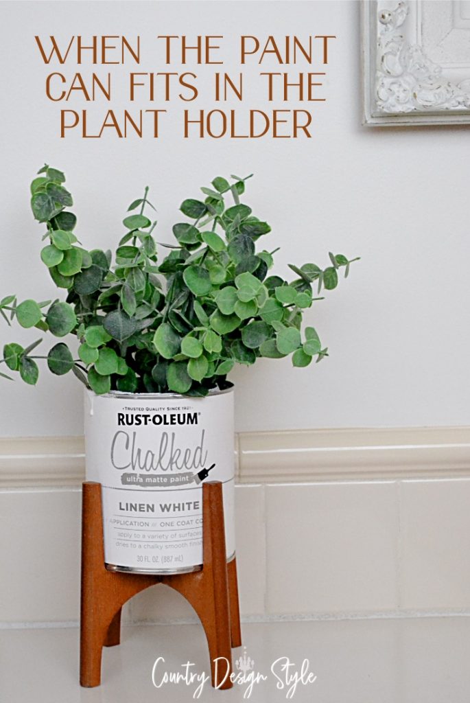 paint can and greens with text when the paint can fits in the plant holders