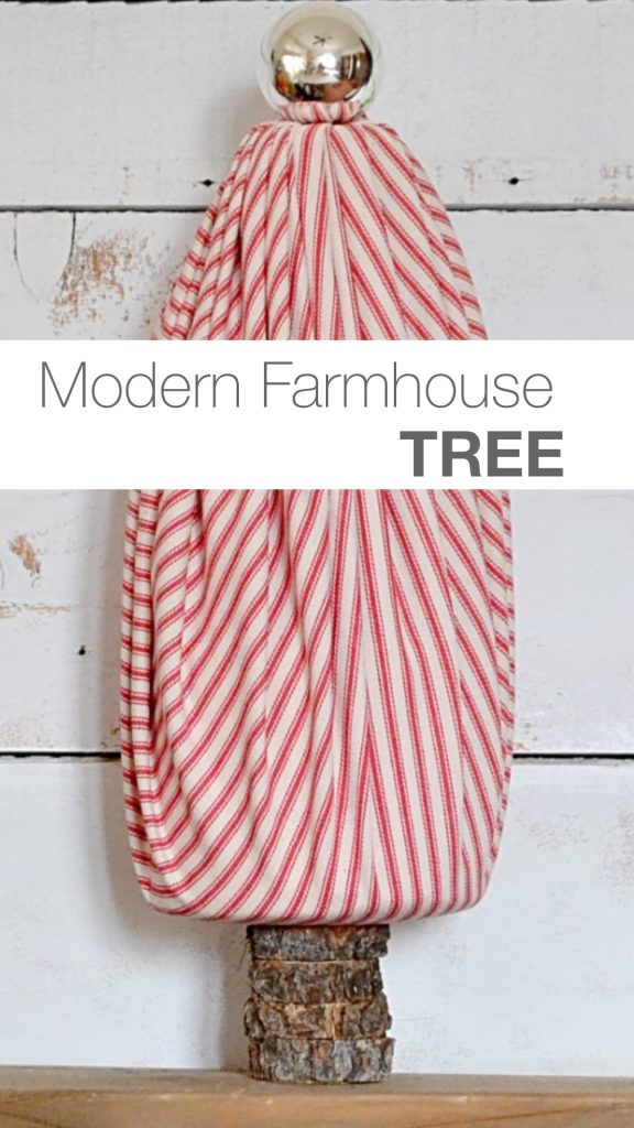 Modern farmhouse tree