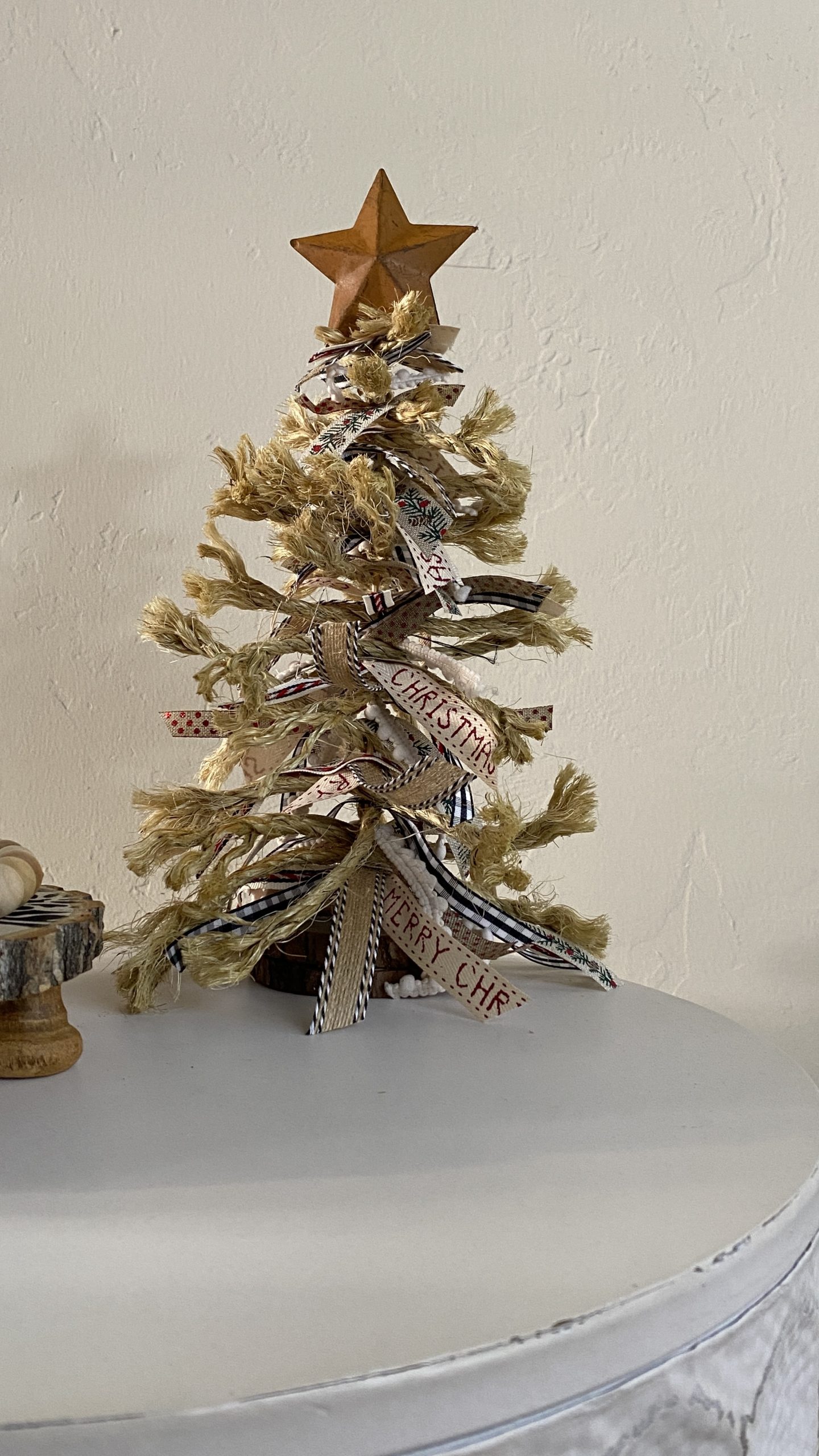 How to Make a Rope Christmas Tree Shaggy Style! Country Design Style