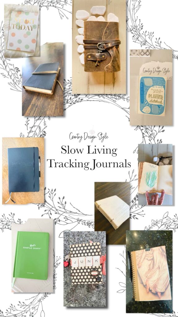 Slow Living Tracking Journals